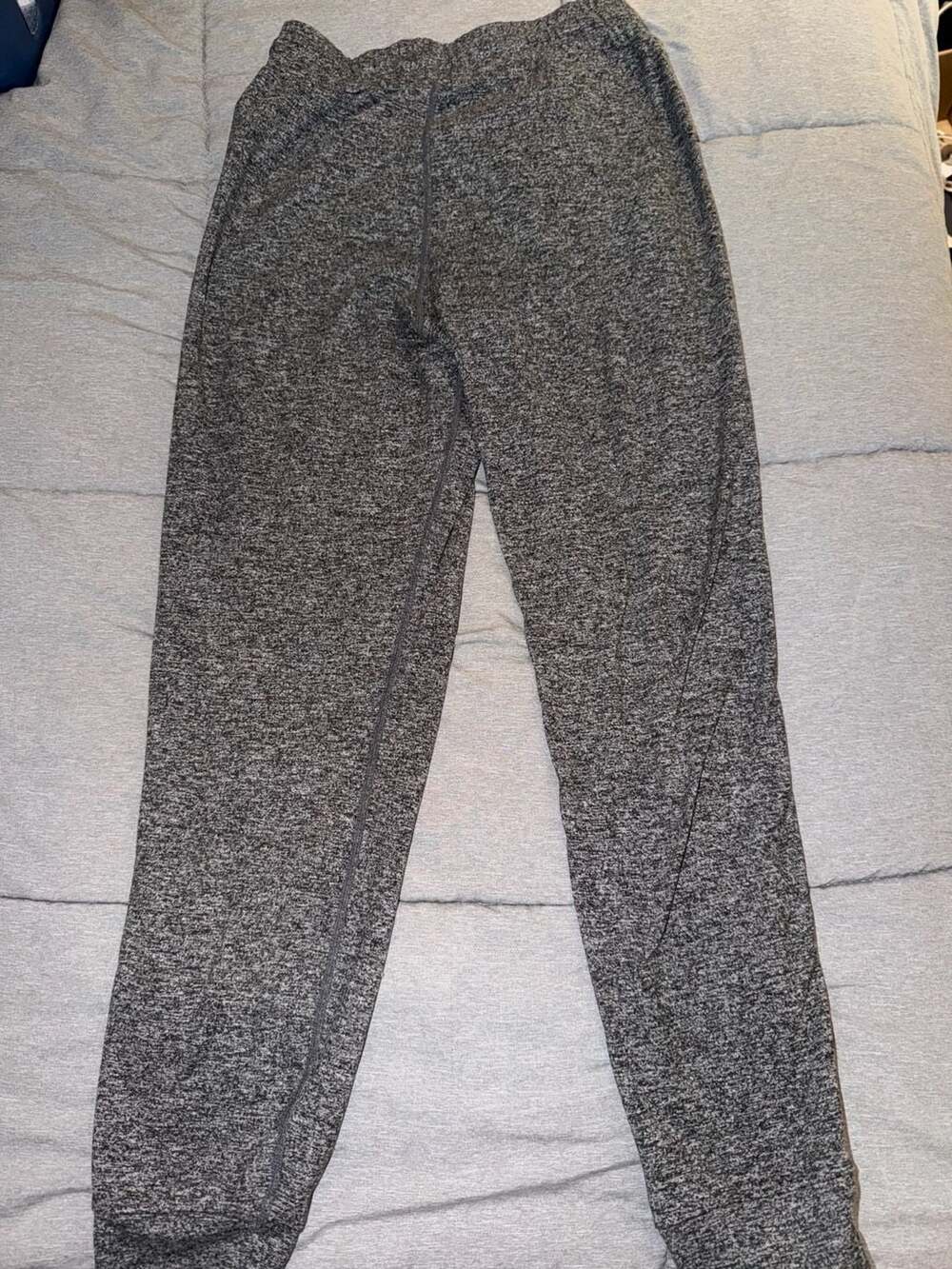 Vuori Marled Gray Jogger Sweatpants with Side Stripe Women's XS
